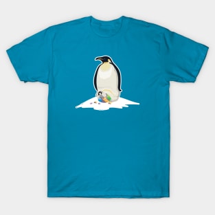 Emperor Penguin Easter T-Shirt